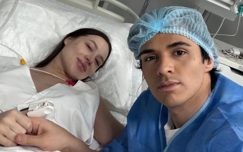 У Лерчек нашли метастазы в легких. Ее партнер и отец третьего ребенка Луис Сквиччиарини все время находится рядом. Фото: соцсети