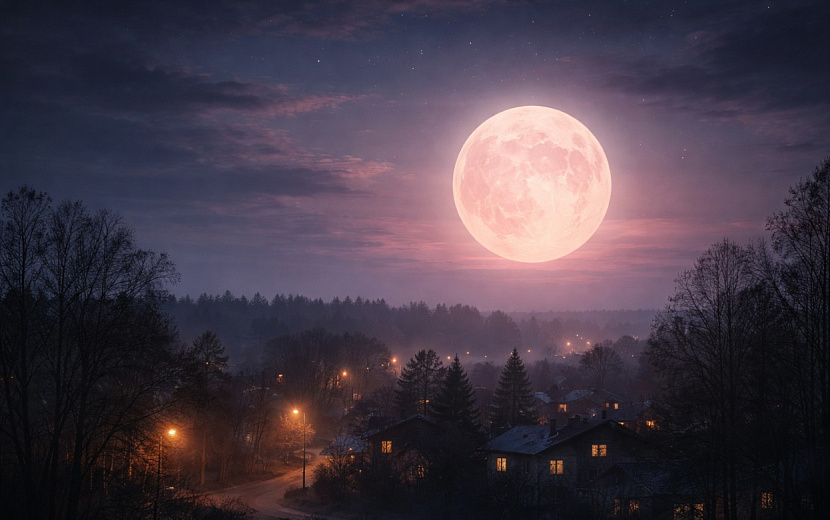 Розовая Луна – это момент, когда скрытое выходит на свет Фото: Chat GPT