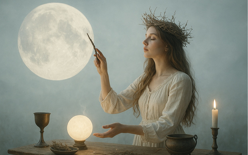 Что скажет таинственная Луна в эту ночь. Фото: ChatGPT