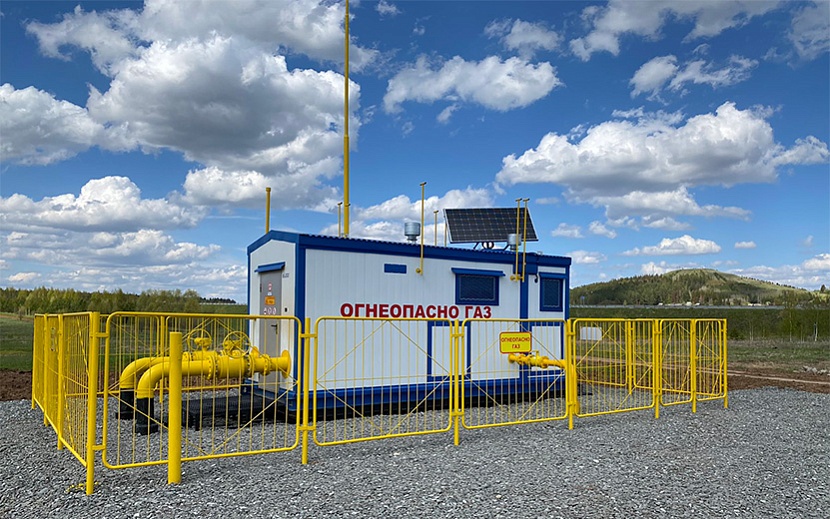 Построено 2,9 км газовых сетей