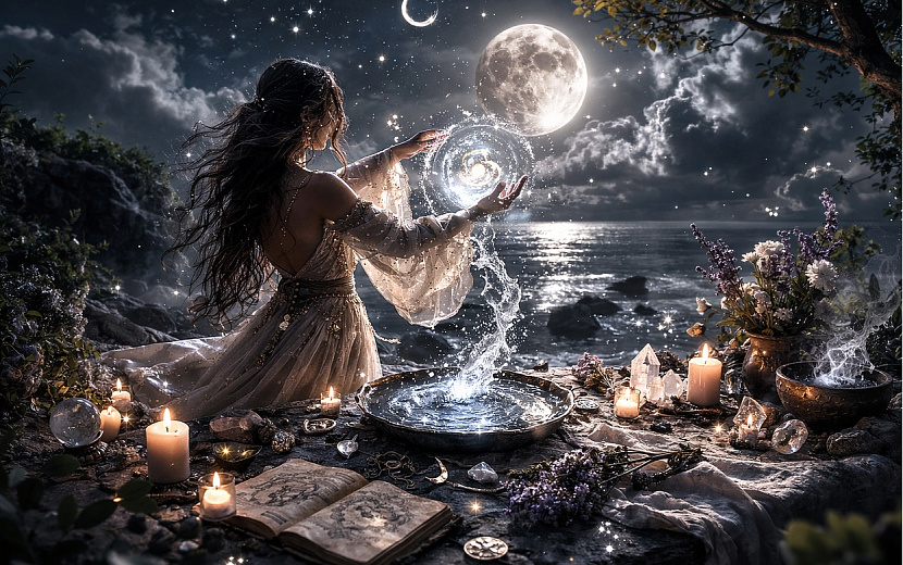 Что скажет таинственная Луна в эту ночь. Фото: ChatGPT