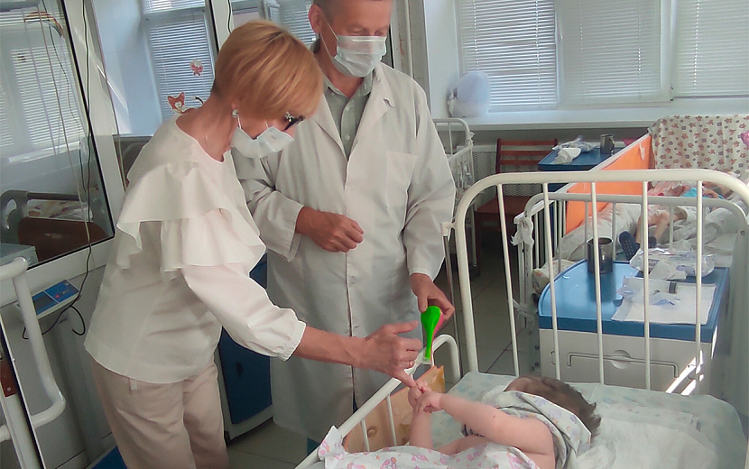 Работа детского паллиативного отделения под угрозой. Фото: vk.com/hospisudm