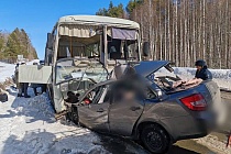 Два человека погибли в ДТП с автобусом в Удмуртии