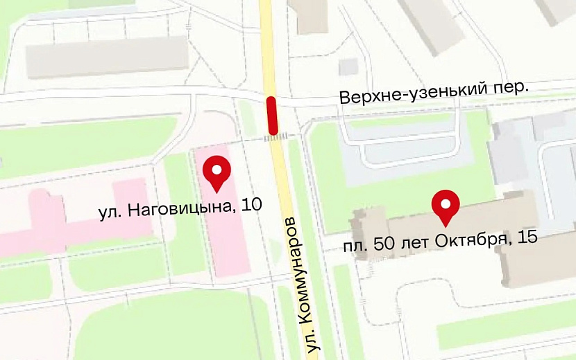Ограничение движения связано с масштабной реконструкцией теплосетей. Фото: пресс-служба администрации Ижевска