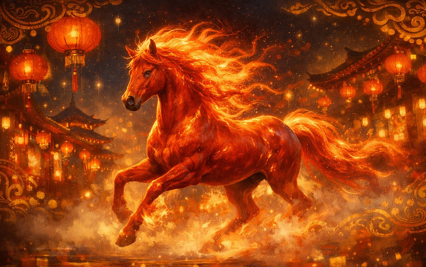 В 2026 году Новый год по восточному календарю отмечают 17 февраля, и празднование продлится до 2 марта. Фото: Chat GPT