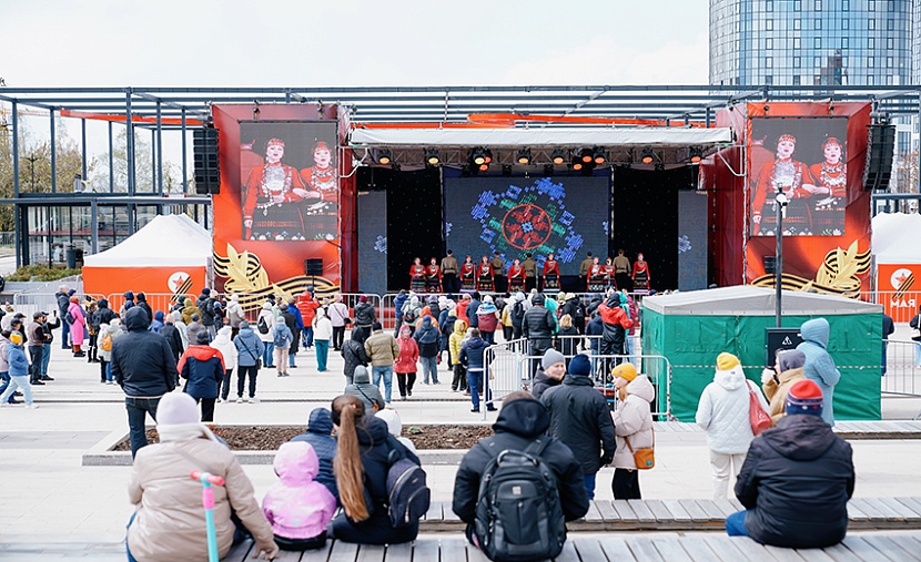 День Победы в Ижевске в 2024 году. Фото: Мария Бакланова