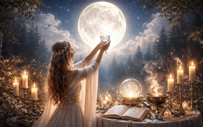 Что скажет таинственная Луна в эту ночь. Фото: ChatGPT