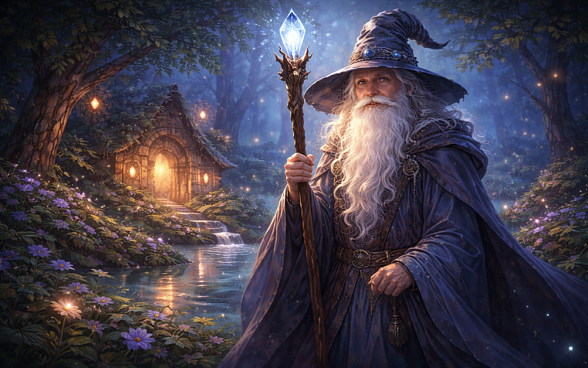 Сказки реальны. Фото: нейросеть