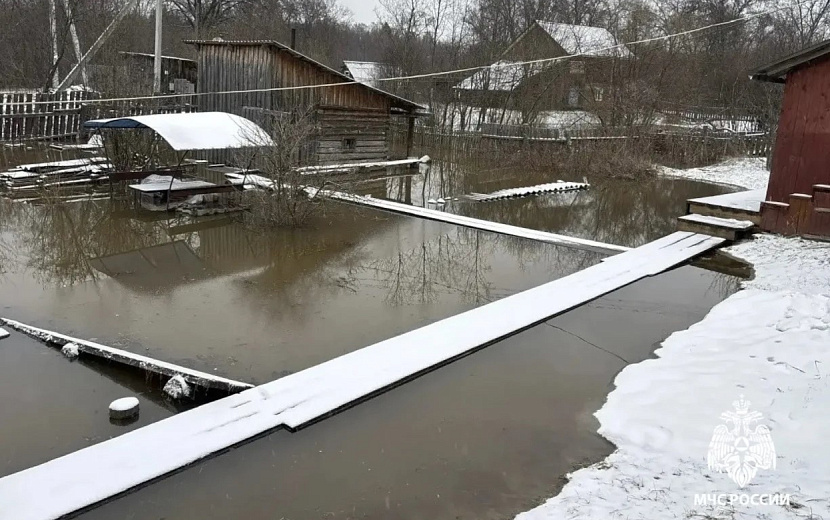 В Удмуртии возможны новые подтопления придомовых участков. Фото: МЧС Удмуртии