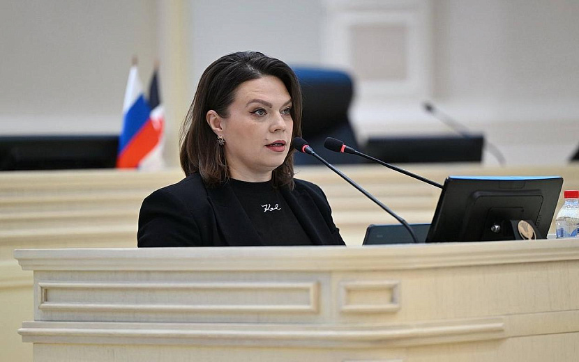 Министр экономики Удмуртии Анна Слугина. Фото: пресс-служба Главы и правительства Удмуртии