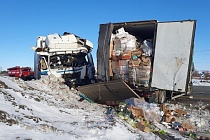 Двое мужчин пострадали в столкновении грузовиков в Удмуртии