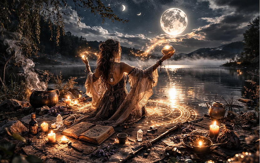 Что скажет таинственная Луна в эту ночь. Фото: ChatGPT