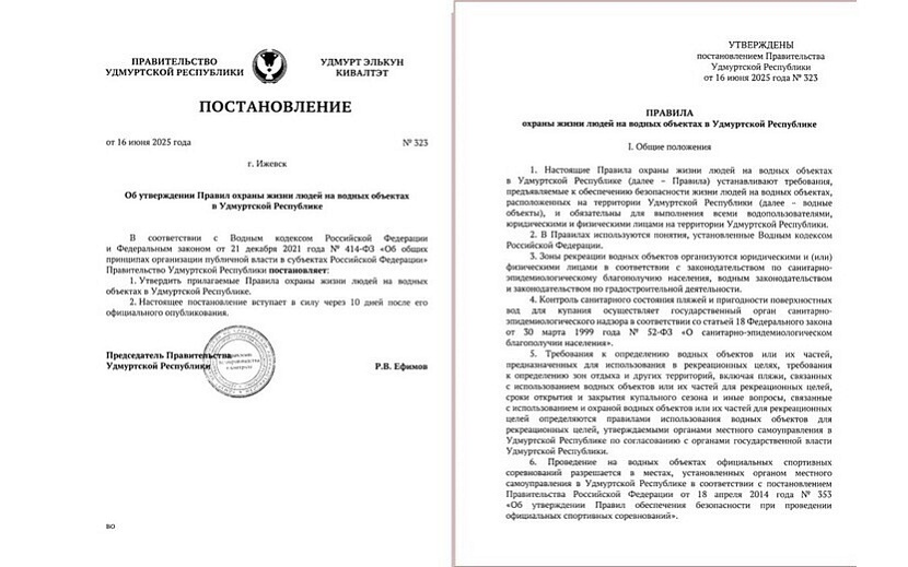 Постановление Правительства Удмуртии