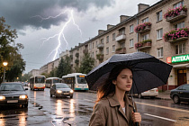 Жителей Удмуртии предупредили о грозах 5 сентября