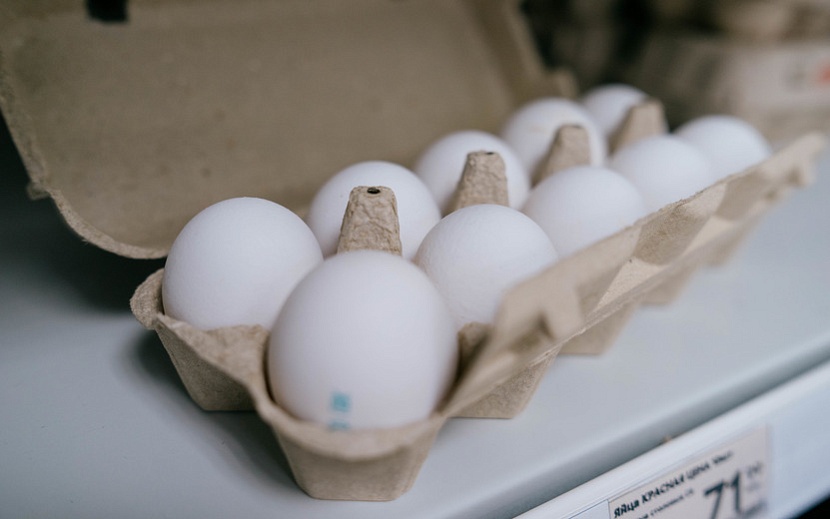 Как менялась цена на яйца в Ижевске с февраля по апрель? Фото: Сергей Шрачев