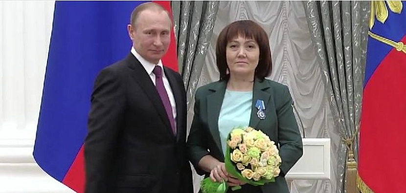 скриншот прямого эфира церемонии награждения с сайта russian.rt.com