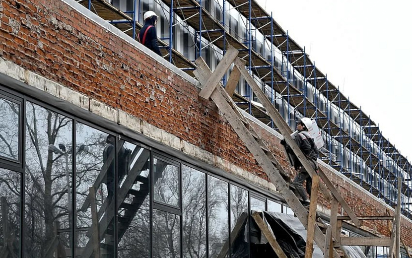 Сдать ледовый дворец в Ижевске планируют осенью 2025 года. Фото: пресс-служба Главы и Правительства Удмуртии