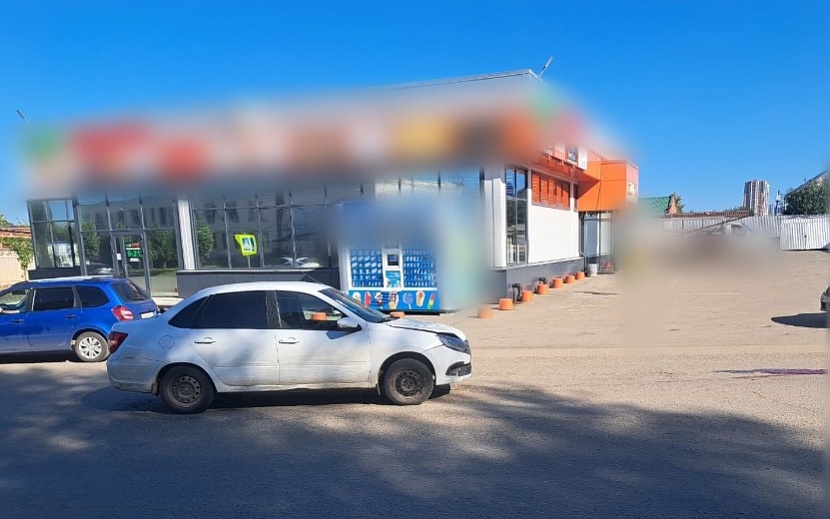 В Ижевске на улице Пугачева водитель сбила женщину на переходе. Фото: пресс-служба Госавтоинспекции Удмуртии