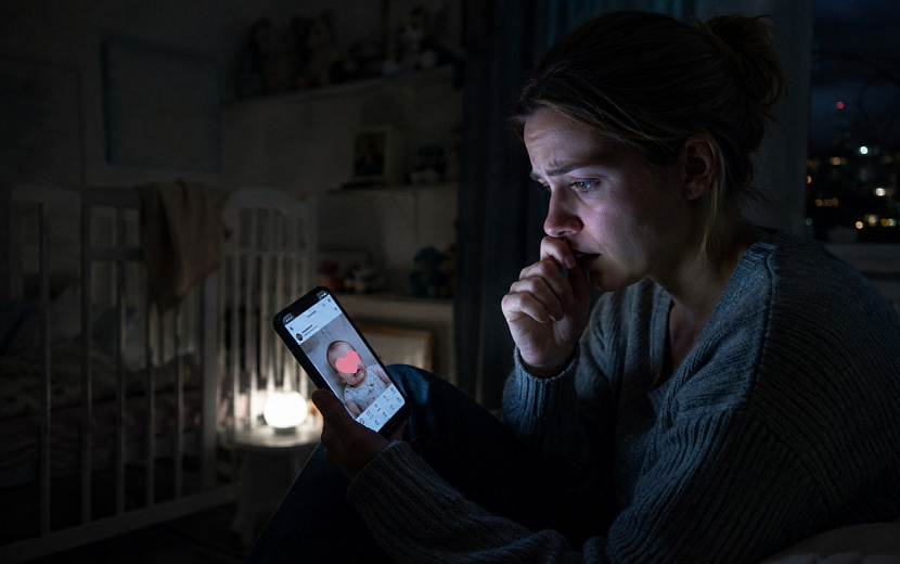 Современные родители все чаще скрывают лица детей на фото – за этим стоят не только суеверия, но и страх перед цифровым миром. Фото: Chat GPT 