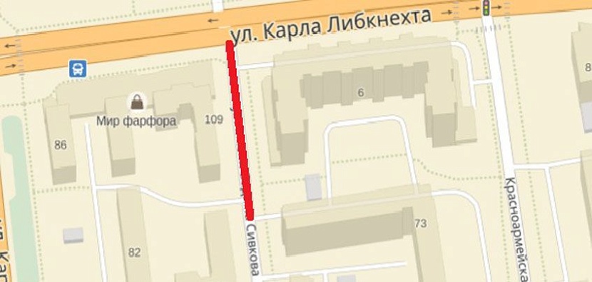 скрин с ЯндекС. Карты