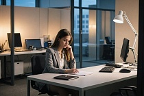 Более 80% россиян остаются трудиться после конца рабочего дня