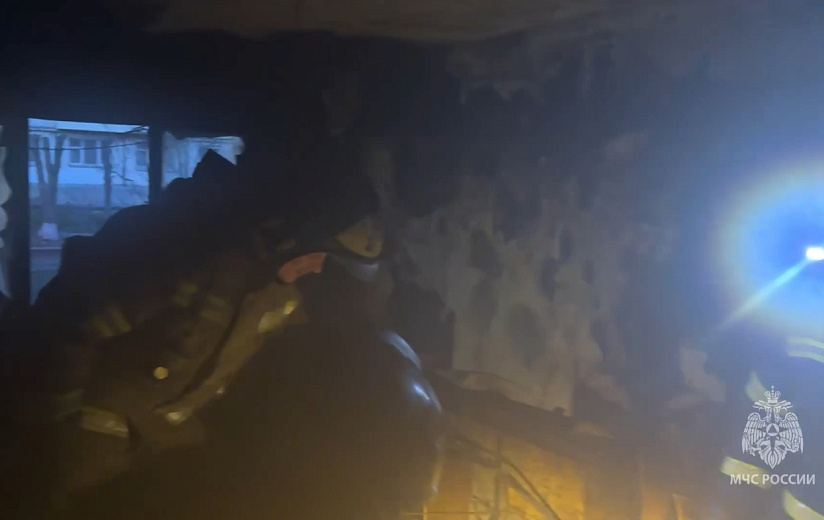 Причиной пожара называется неосторожность во время курения. Фото: МЧС Удмуртии