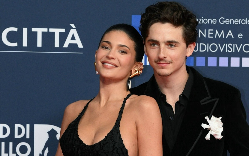 Кайли Дженнер и Тимати Шаламе. Фото: фан-страница актера в соцсетях