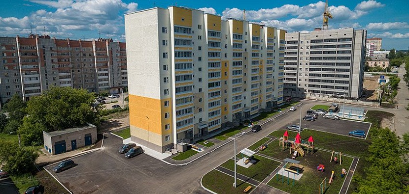 Дом АО "ПЗСП" на ул. Судозаводской в Перми