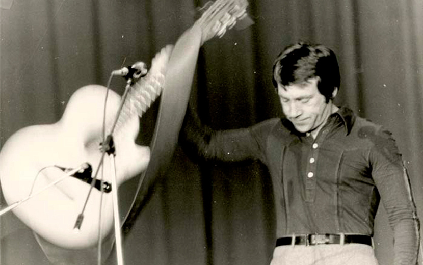 Владимир Высоцкий в Ижевске. 1979 год. Фото: vk.com/vs_vysotsky