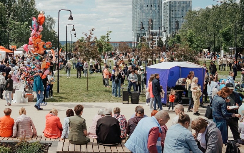 День города в Ижевске в 2023 году. Фото: Мария Бакланова