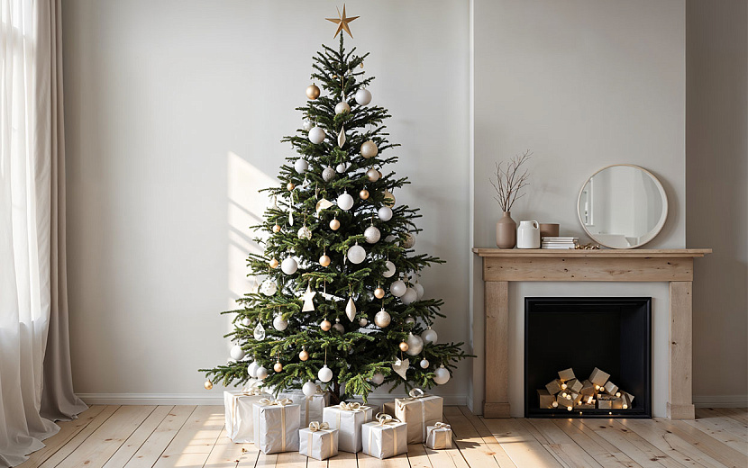 Искусственная новогодняя ель – это самый экологичный выбор. Тем более, что сейчас есть модели, которые имитируют настоящую хвою. Фото: freepik.com