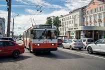 Троллейбусы не идут по улицам Горького и Пушкинской в Ижевске
