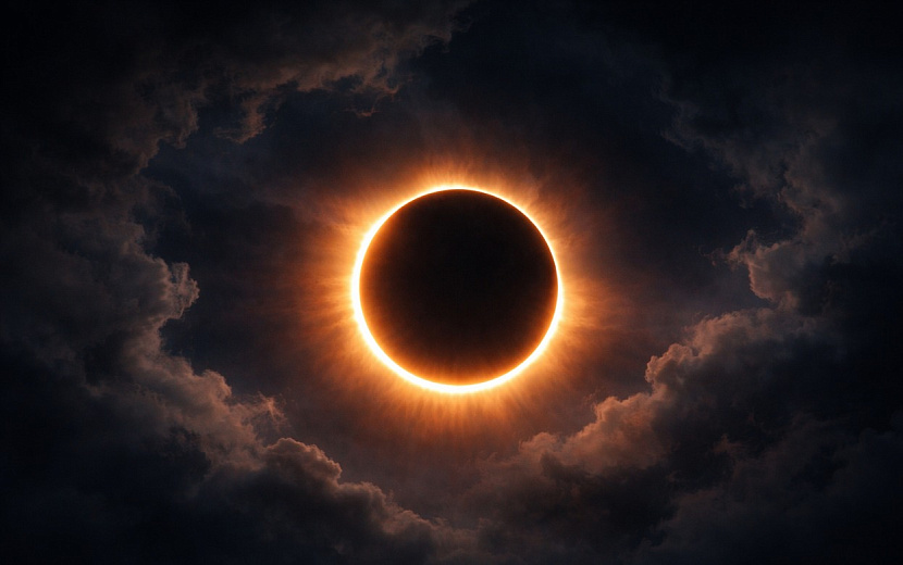 Кольцеобразное солнечное затмение 17 февраля откроет весенний коридор затмений — период перезагрузки и судьбоносных решений.  Фото: Chat GPT