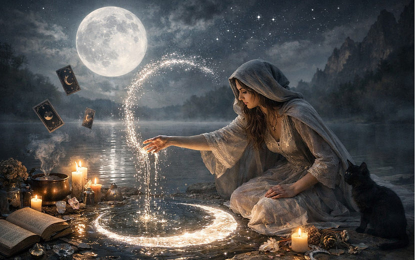 Что скажет таинственная Луна в эту ночь. Фото: ChatGPT