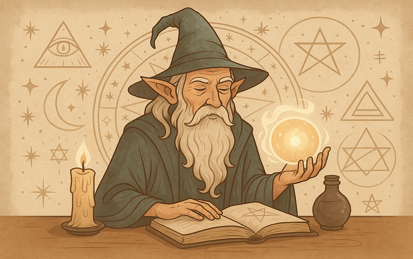 Звезда поможет исполнить желание. Фото: нейросеть