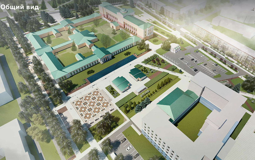 После благоустройства Арсенальный квартал должен стать место для тихого отдыха. Фото: Центр территориального развития Удмуртии 