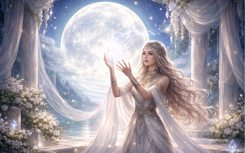Что скажет таинственная Луна в эту ночь. Фото: ChatGPT