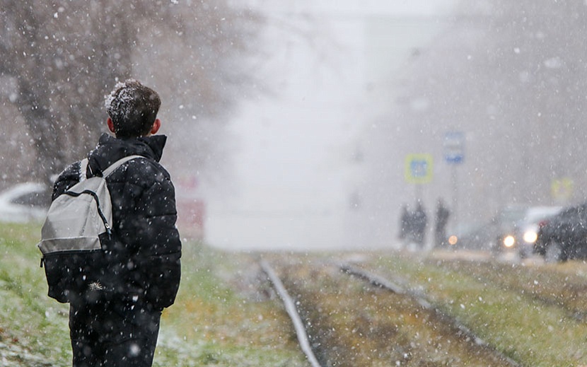 Во второй половине ноября в Ижевске установится снежный покров. Фото: Сергей Грачёв