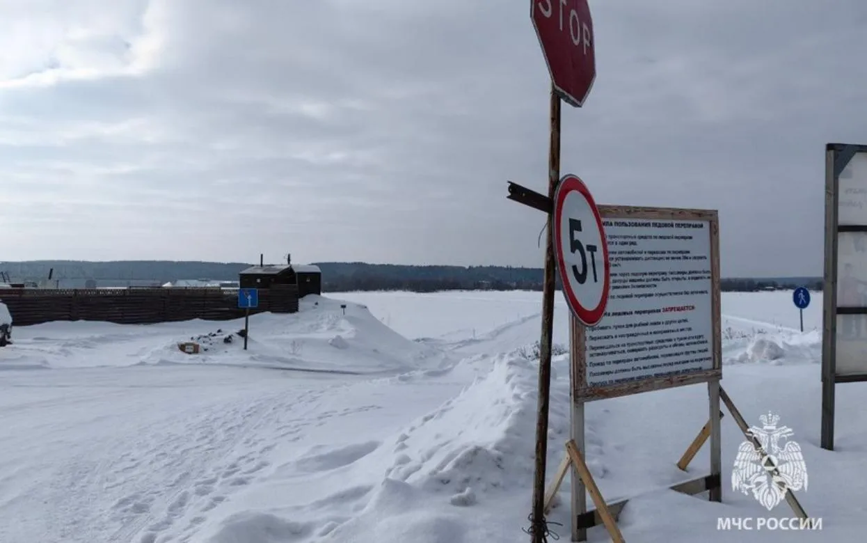 Грузоподъемность ледовой переправы Сарапул – Борок увеличили в Удмуртии