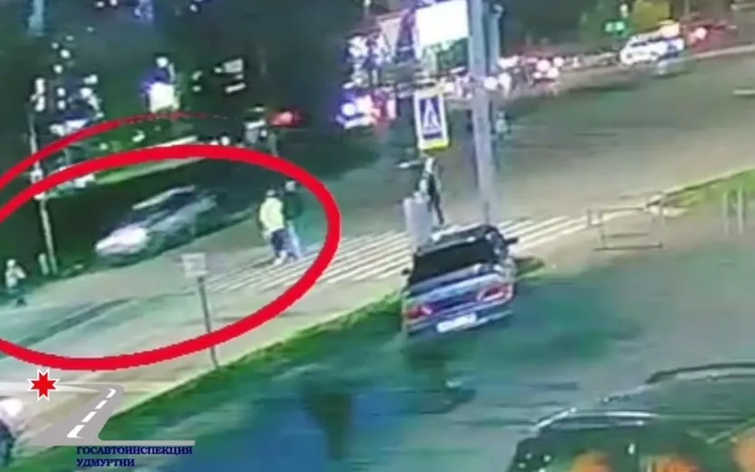 Сбившего девочку на «зебре» водителя задержали в Ижевске