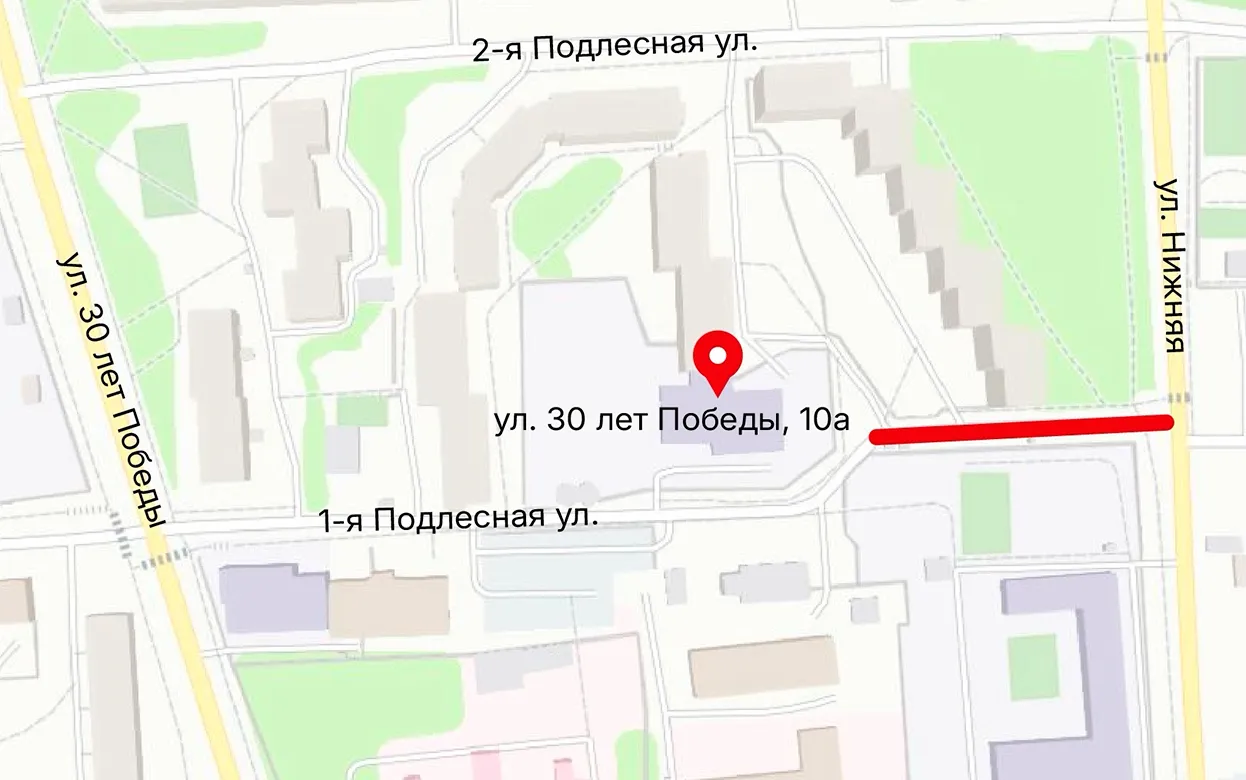 На участке улицы 1-я Подлесная в Ижевске ограничат движение транспорта 