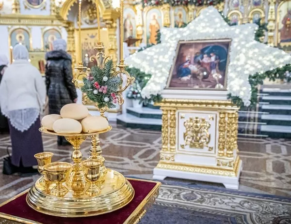 Рождество наступило: 7 фото празднования в главном храме Удмуртии