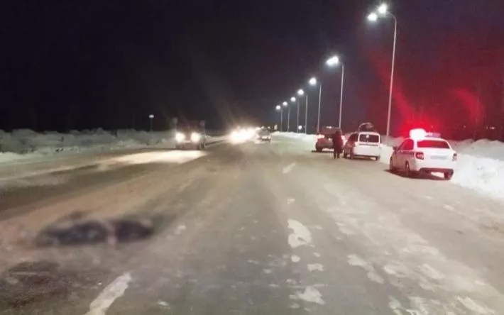 Водитель «Ларгуса» насмерть сбил пешехода под Ижевском
