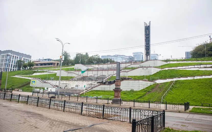 Вид на эспланаду в сентябре 2025 года