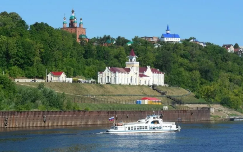 Сарапул с воды