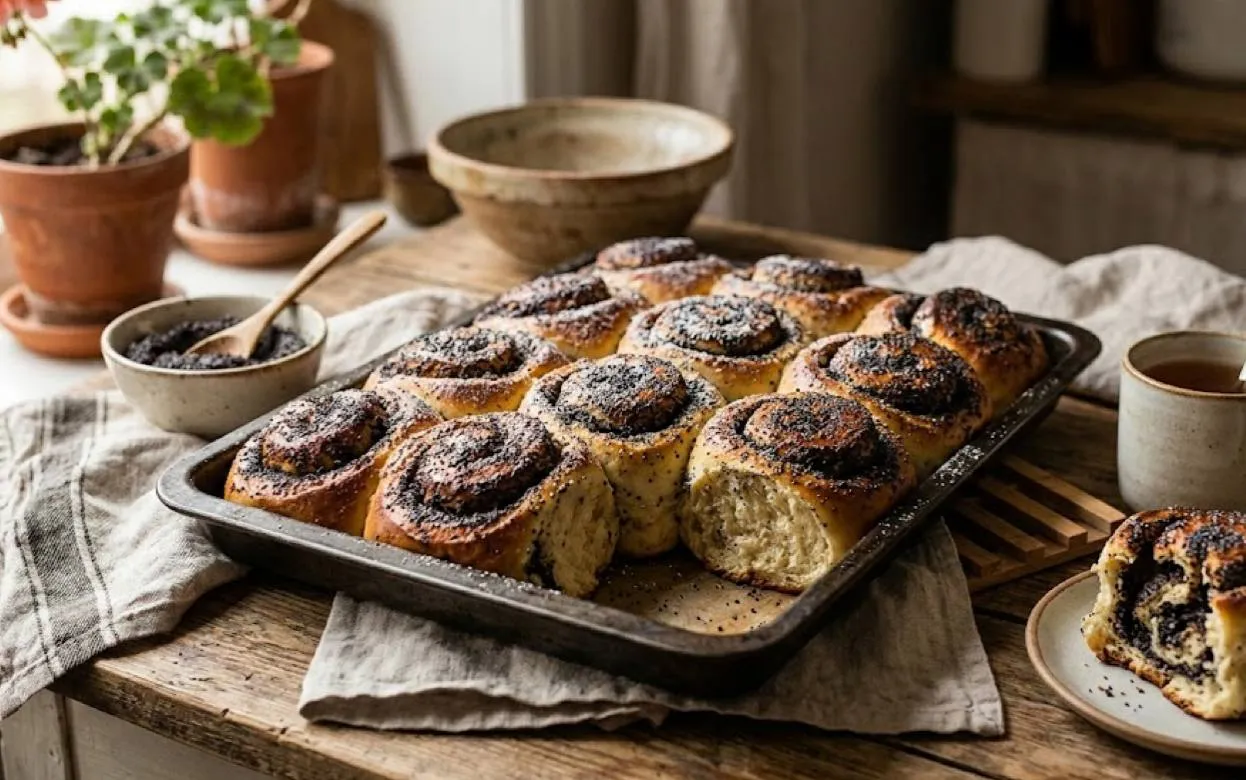 Сметут за 5 минут! Как приготовить те самые советские булочки с маком