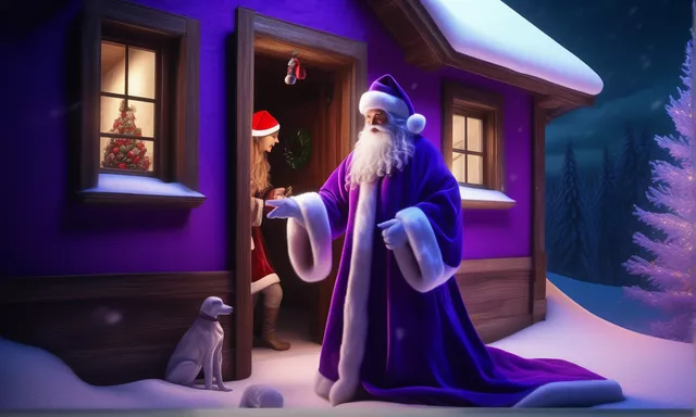 Так по версии нейросети выглядит удмуртский Тол Бабай