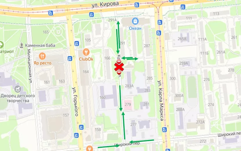 Перекрытие участка ул. Красной продлили в Ижевске до 25 августа