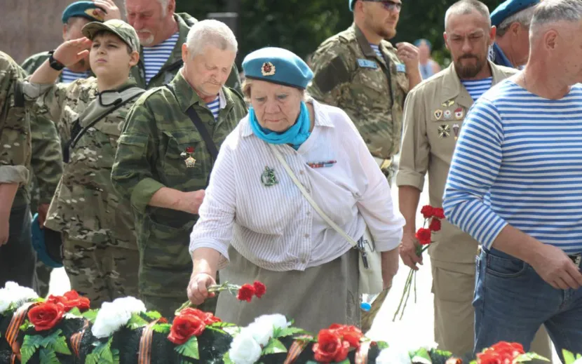 День ВДВ отметили в Ижевске. Фото: пресс-служба администрации Ижевска