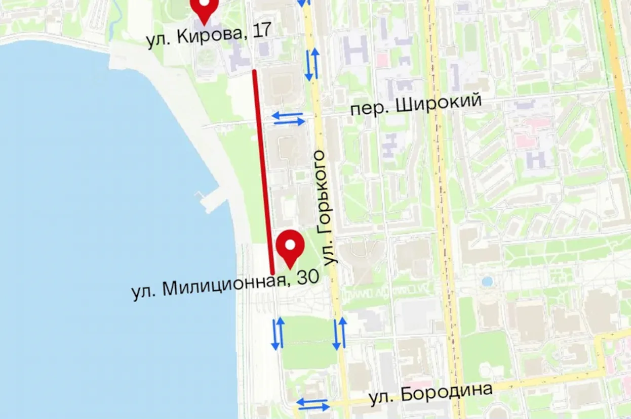На улице Милиционной в Ижевске ограничат движение до 29 сентября